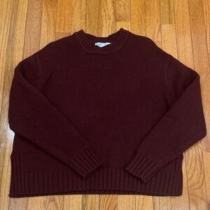 Burgundy Sweater
